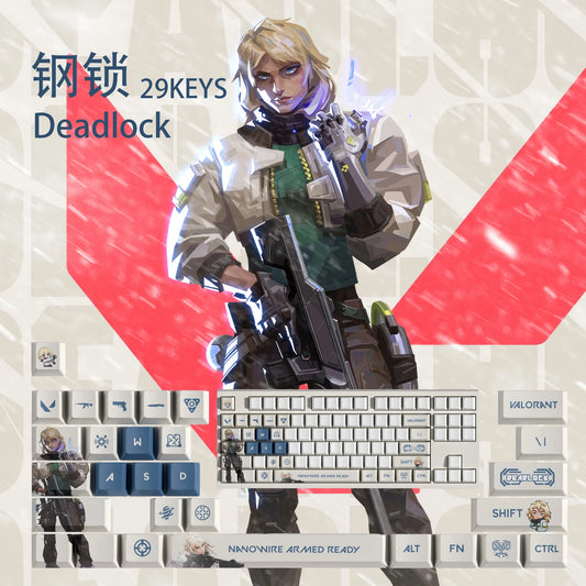 Deadlock Valorant 29 KEYCAPS