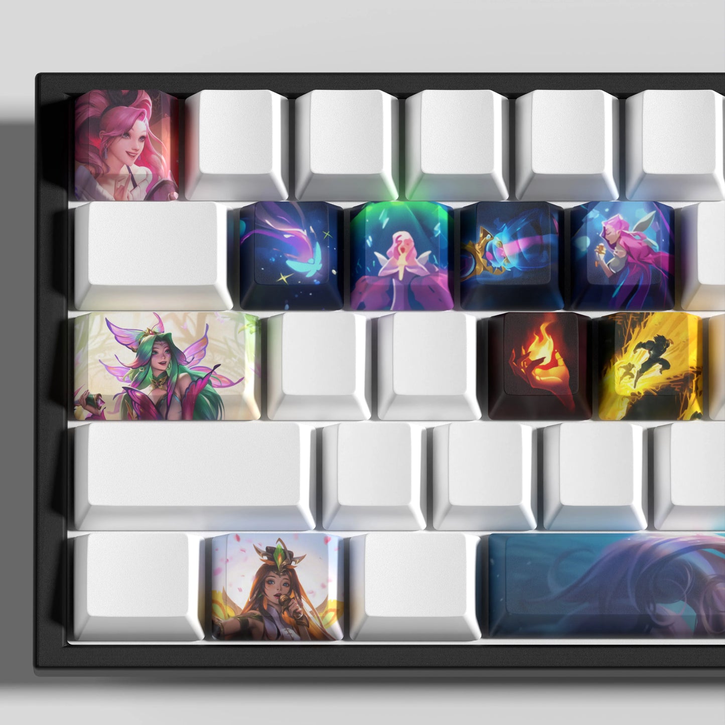 Seraphine League of Legends keycaps