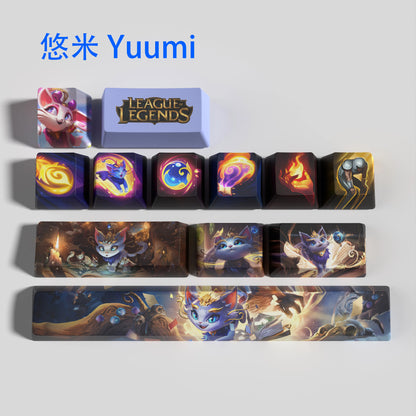 Yuumi League of Legends keycaps