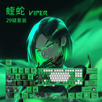 VIPER Valorant 29 KEYCAPS