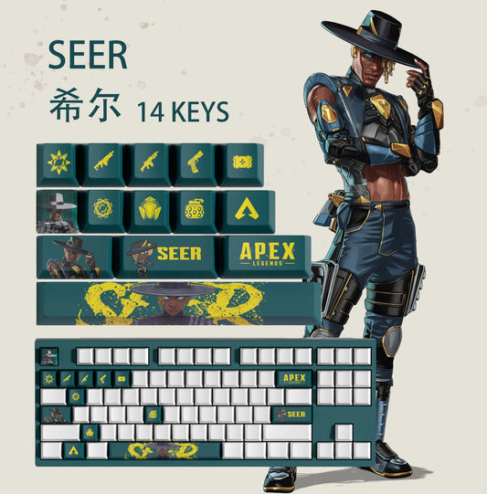 Apex Legends Seer 14 keycaps