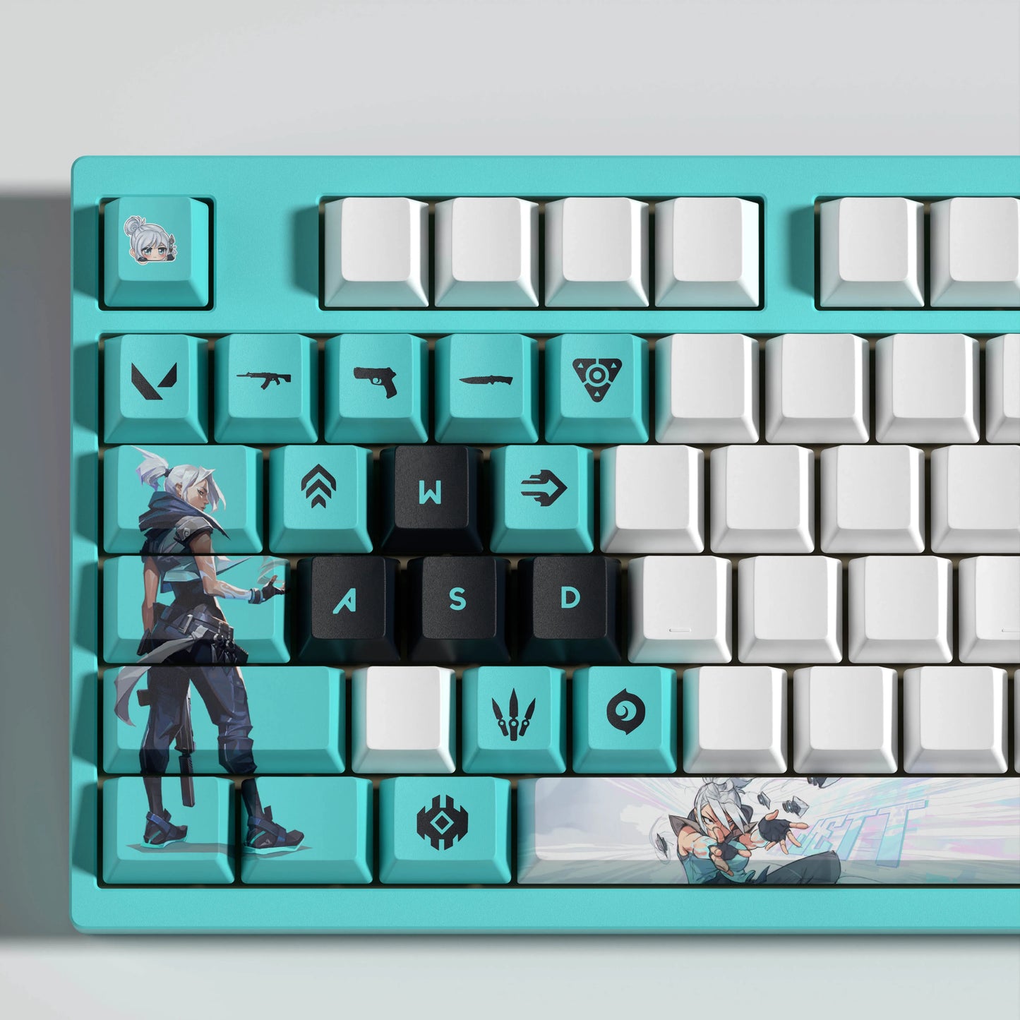 JETT Valorant 29 KEYCAPS