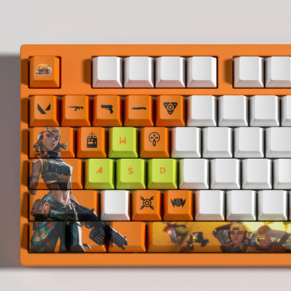 Raze Valorant 29 KEYCAPS