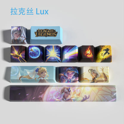 Lux League of Legends keycaps