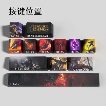 Aatrox League of Legends keycaps