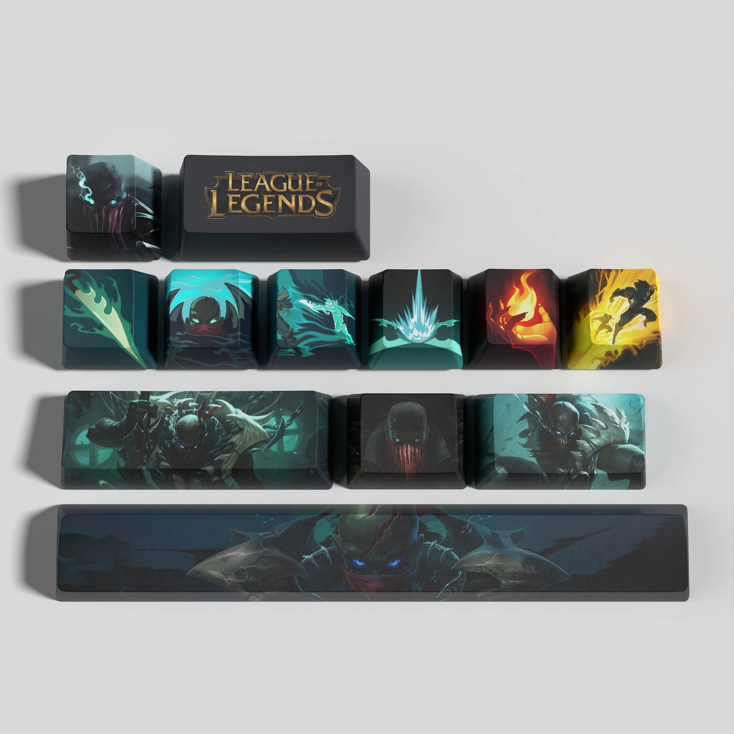 Pyke League of Legends keycaps