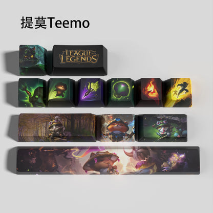 Teemo League of Legends keycaps