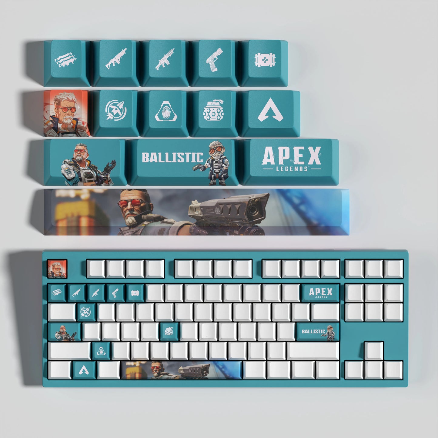 Apex Legends Ballistic 14 Keycaps