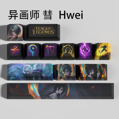 Hwei League of Legends keycaps