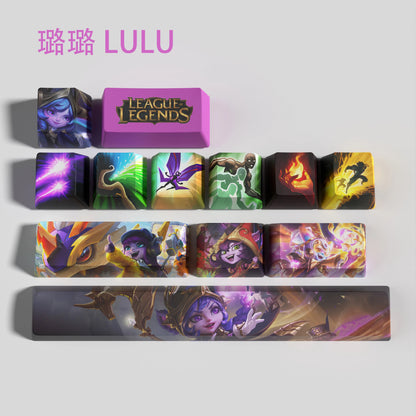 lulu League of Legends keycaps