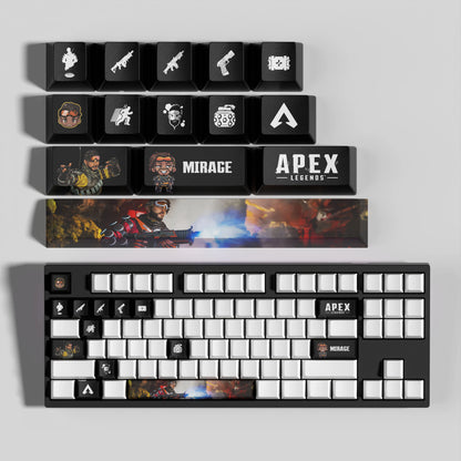 Apex Legends Mirage 14 keycaps