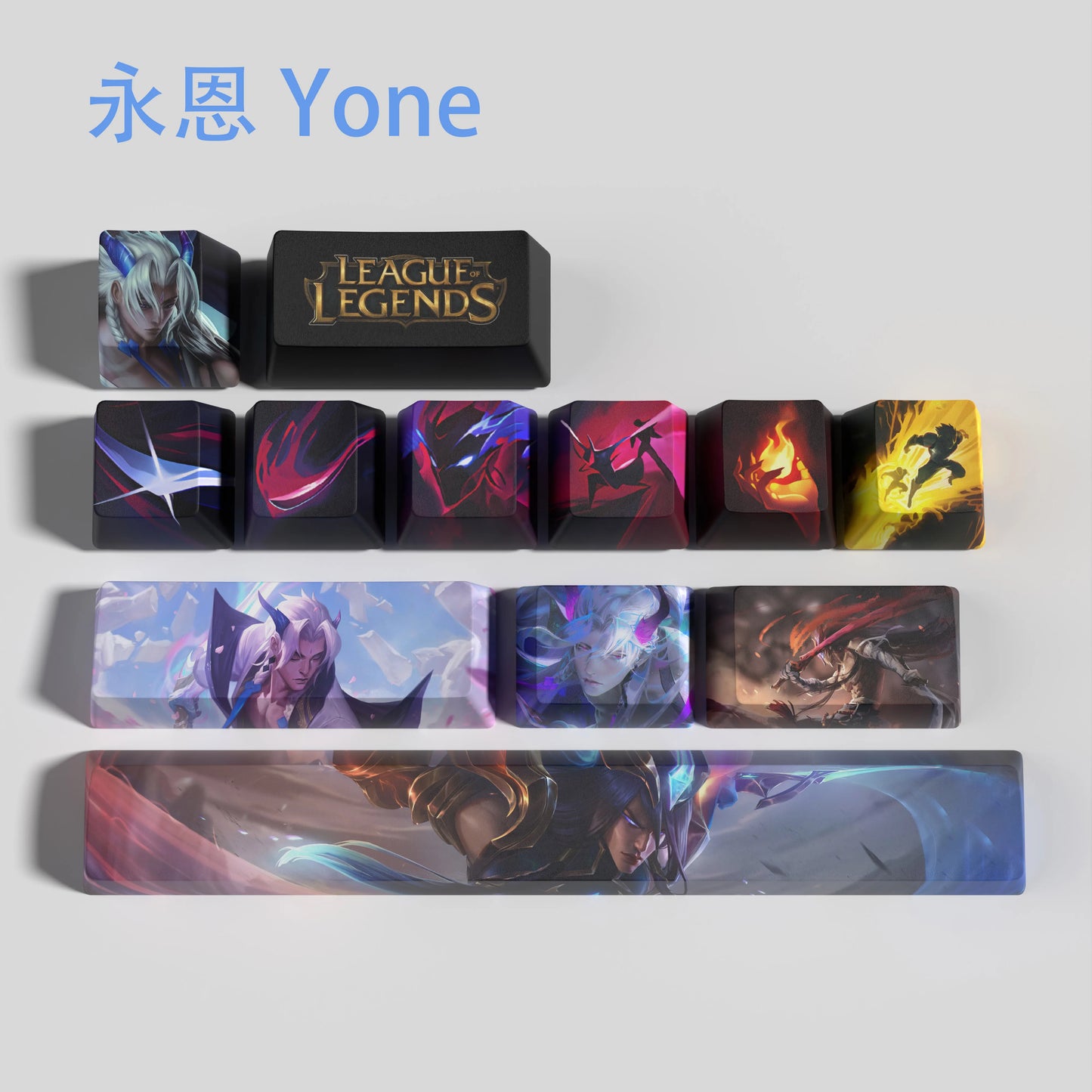 Yone League of Legends keycaps